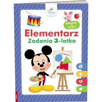 Disney Maluch. Elementarz. Zadania 3-latka